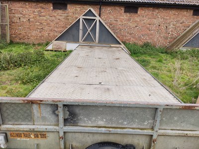 Lot 124 - Dual Axle Flatbed Trailer - NO VAT