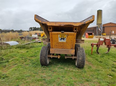 Lot 136 - Richard Western 10t High Tip Muck Trailer