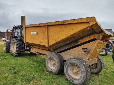 Lot 136 - Richard Western 10t High Tip Muck Trailer