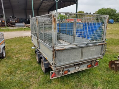 Lot 122 - Ifor Williams TT105G High Sided Tipping Trailer