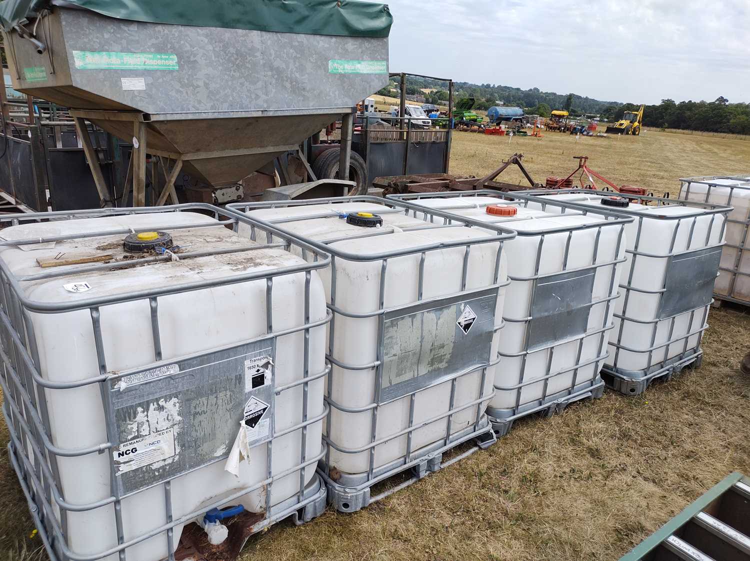 Lot 456 - 4x IBC tanks