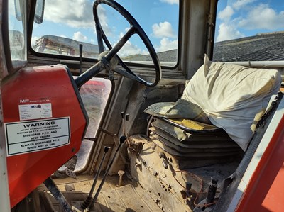 Lot 85 - Massey Ferguson 590 Tractor with MF 80 Front...