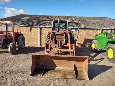 Lot 85 - Massey Ferguson 590 Tractor with MF 80 Front...