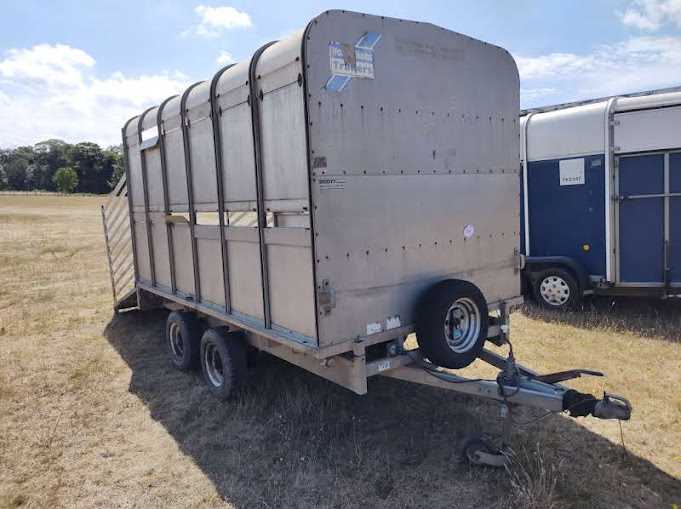 Lot 566 - Twin Axle Ivor Williams Livestock Trailer