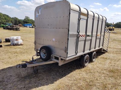 Lot 566 - Twin Axle Ivor Williams Livestock Trailer