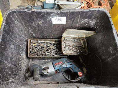 Lot 40b - Ryobi Drill with Parts