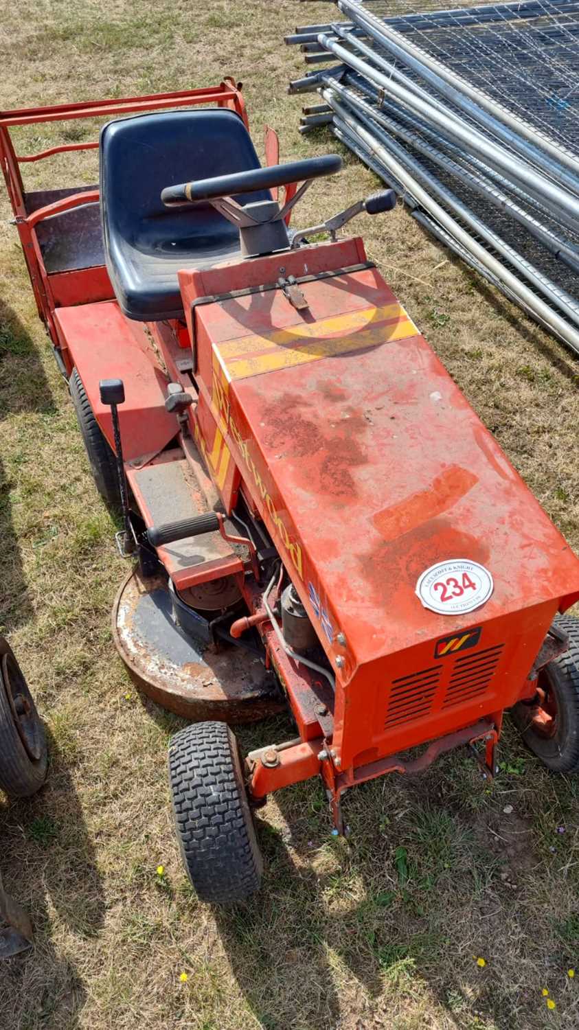 Lot 234 - Westwood Mower with Sweeper