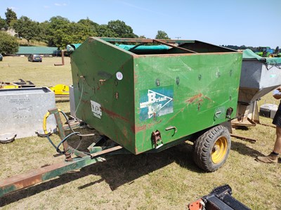 Lot 415 - Small Tipping Trailer Brian Legg