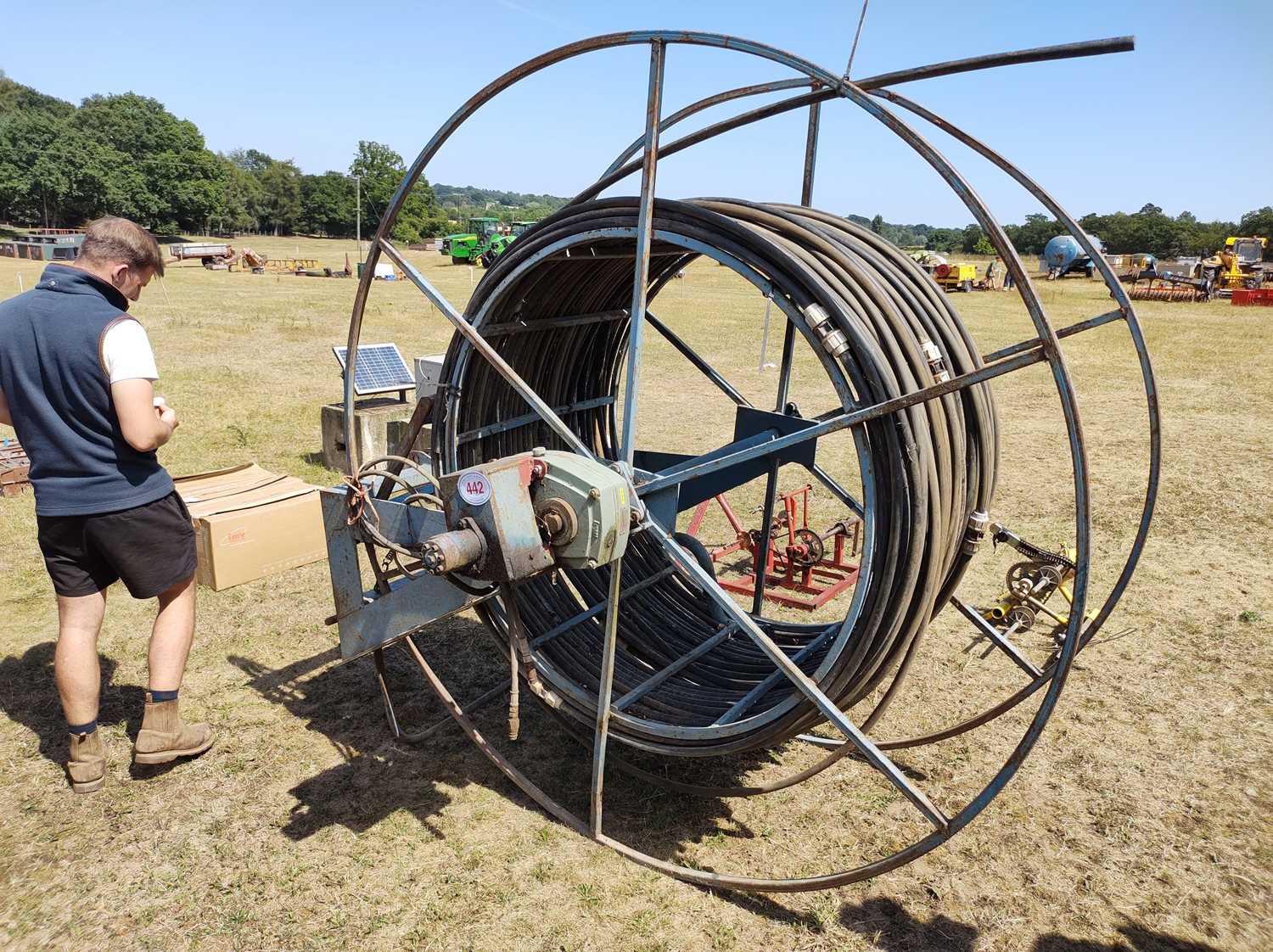 Lot 442 - Hydraulic Pipe Reeler