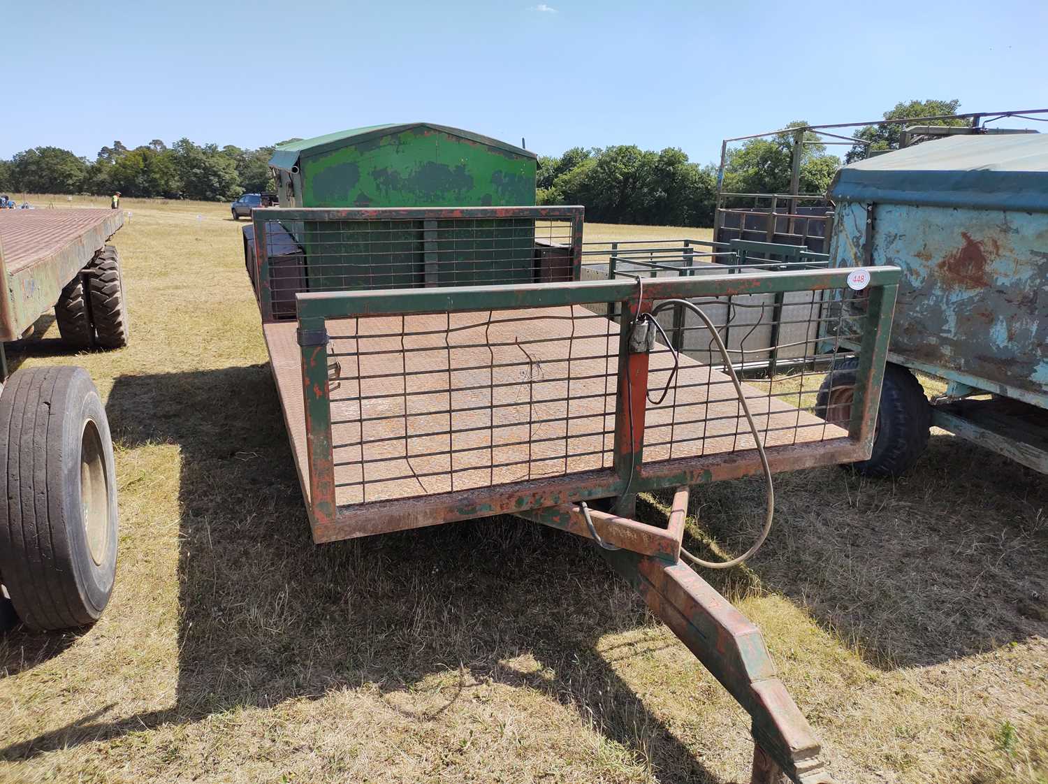 Lot 448 - 3t Brian Legg Trailer