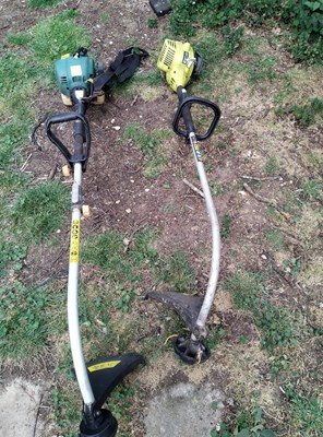 Lot 84 - 2 x Petrol strimmers, spare or repair