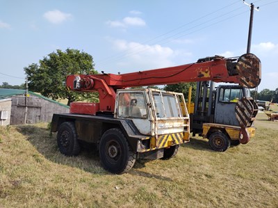 Lot 64 - Iron ferry crane: JIF6, Serial No 3119. Year 1976