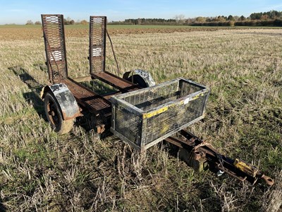 Lot 151 - Small Plant Machinery Trailer