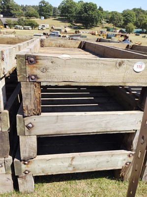 Lot 116 - Wooden Raised Beds