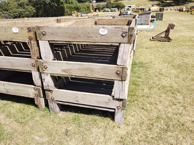 Lot 117 - Wooden Raised Beds