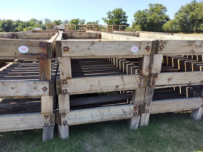 Lot 119 - Wooden Raised Beds