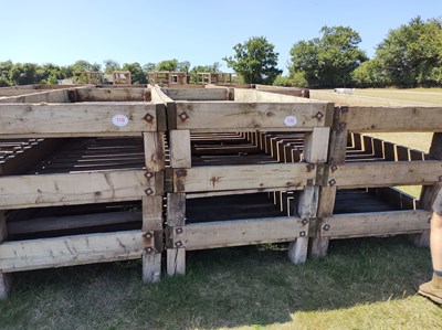 Lot 120 - Wooden Raised Beds