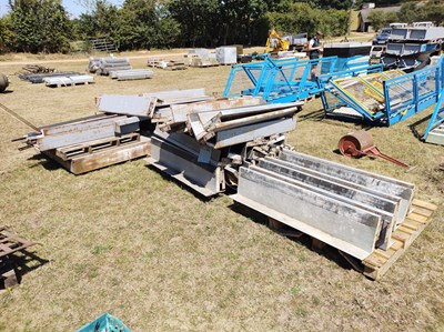 Lot 126 - 3 Pallets of Heavy Metal Staircase