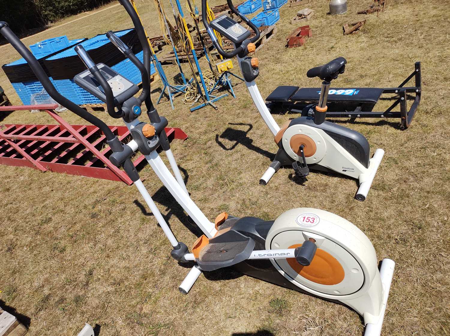 exercise bike with built in programs