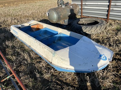 Lot 160 - Aluminium Boat