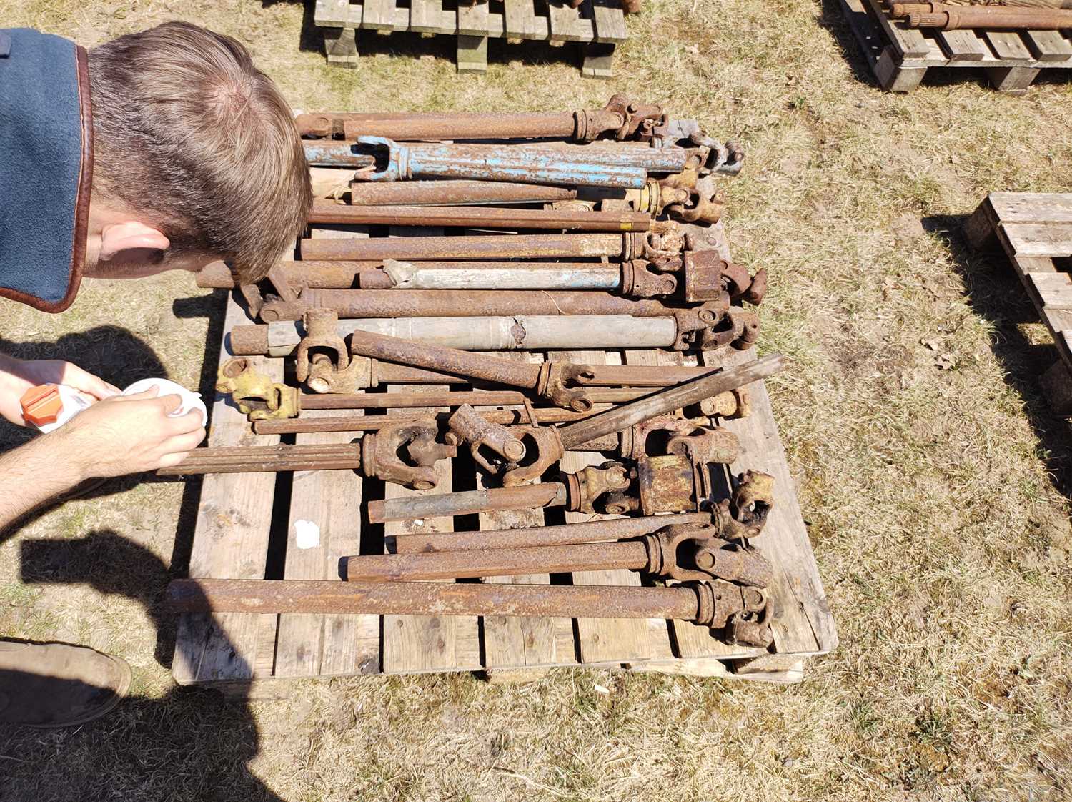 Lot 159 - Pallet of PTO Shafts