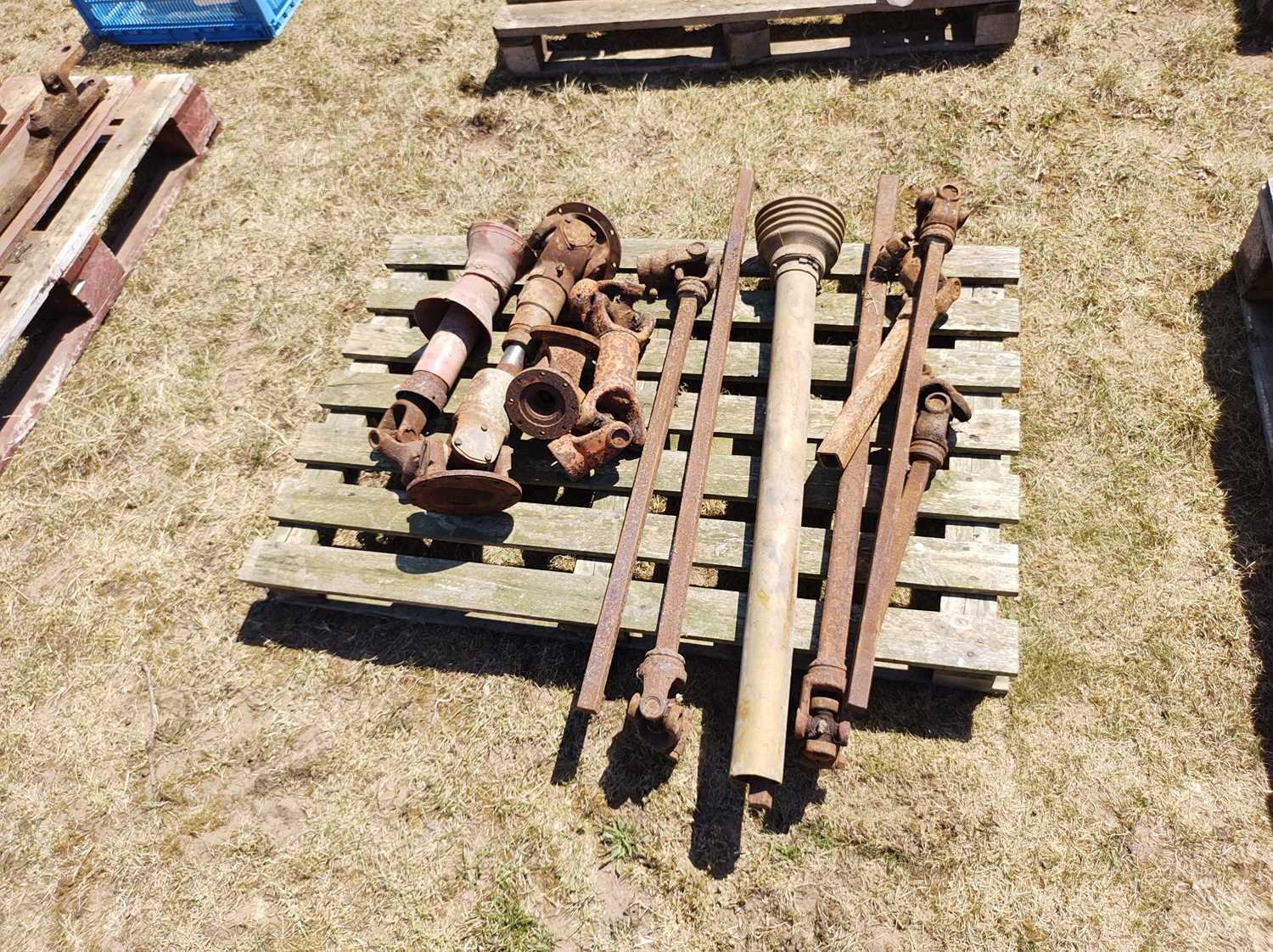 Lot 164 Qty Of Square PTO Shafts lot-164-qty-of-square-pto-shafts