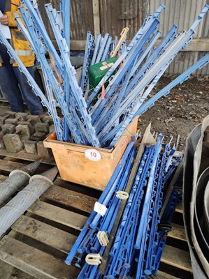 Lot 10 - Electric Fencing with Posts, Wire & Control Box