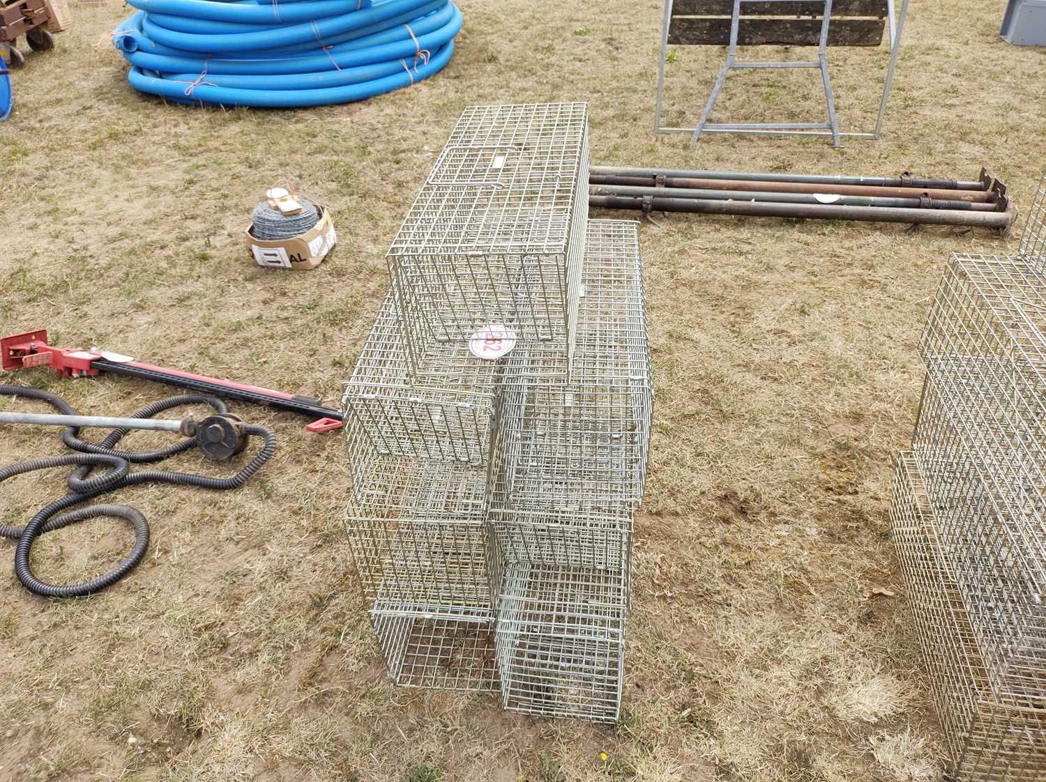 Lot 262 - 7 x Rabbit traps