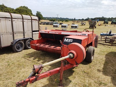 Lot 348 - Massey Ferguson 128 Baler, Later Model