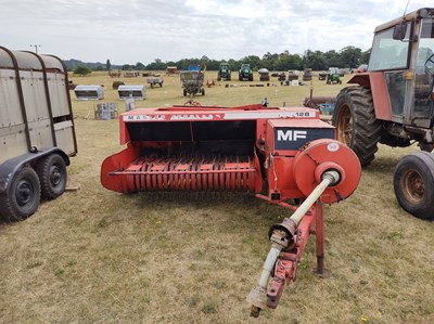 Lot 348 - Massey Ferguson 128 Baler, Later Model