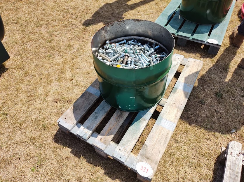 Lot 381 Variety of Nuts & Bolts