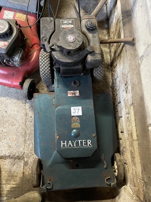 Lot 37 - Hayter Rough Cut Lawn Mower with 8HP Briggs &...