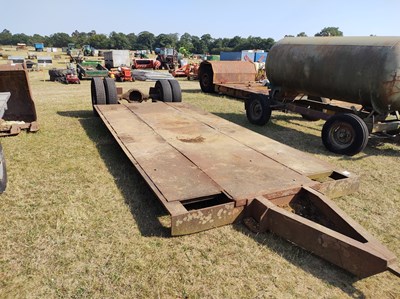 Lot 210 - 20ft Flat Bed Low Loader