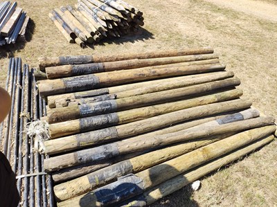 Lot 58a - Wooden Fence Posts