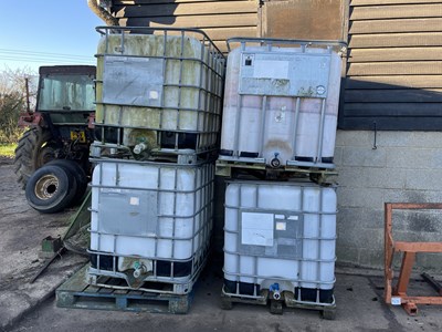 Lot 42 - 4 x IBC Tanks