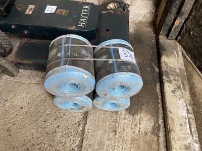 Lot 37b - 4 x Rolls of Bale Twine