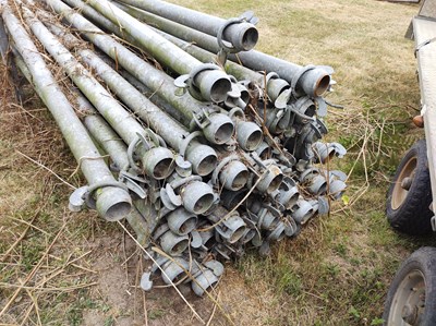 Lot 65 - Qty of Galvanised Irrigation Piping (Approx....