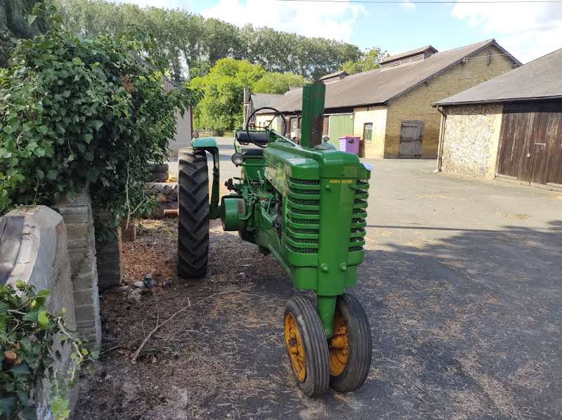Lot 33 John Deere Series A Tractor. Bought since new.