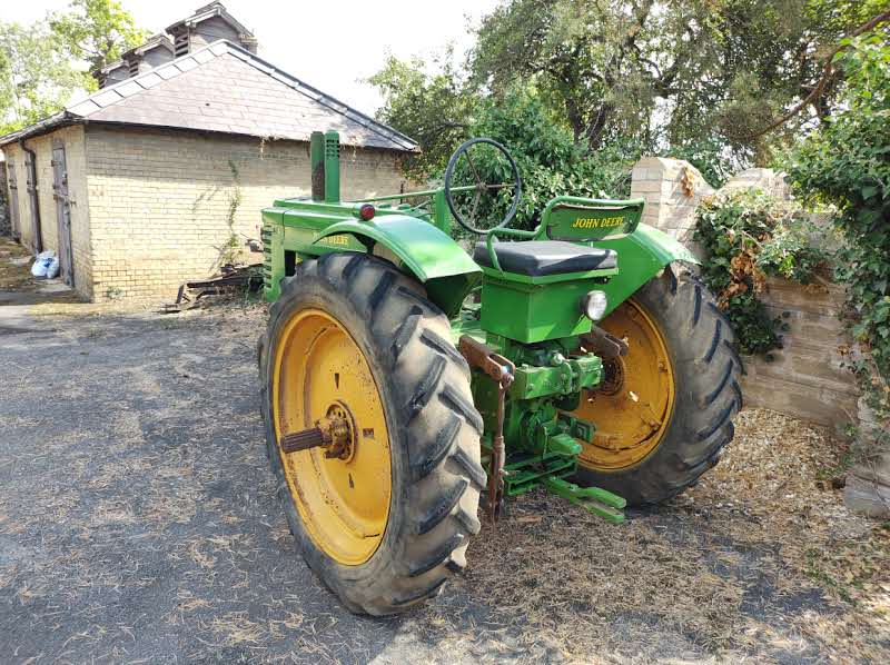 Lot 33 John Deere Series A Tractor. Bought since new.