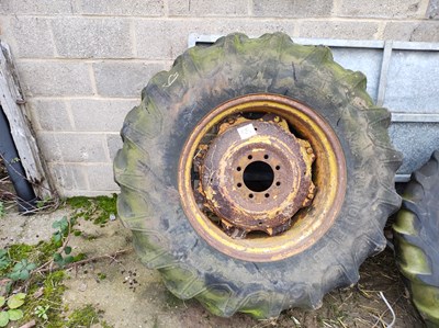 Lot 55 - Digger Wheels 16.3-28 Firestone