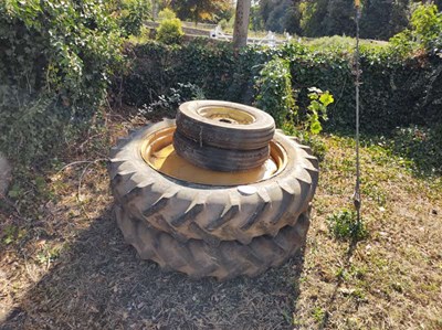 Lot 45 - Pair of Front and Rear Tyres for a John Deere...
