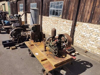 Lot 42 - Lister Engine with Water Pump (Located in...