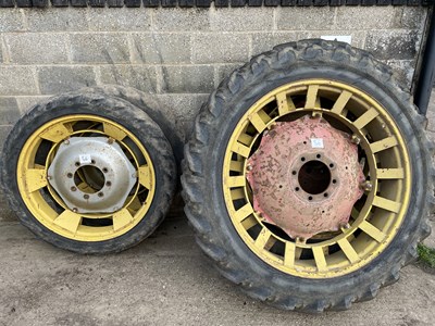 Lot 56 - Row Crop Wheels (Rear 12.4R46)