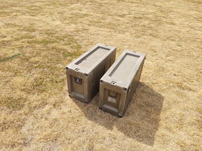 Lot 277 - 2x Storage Containers