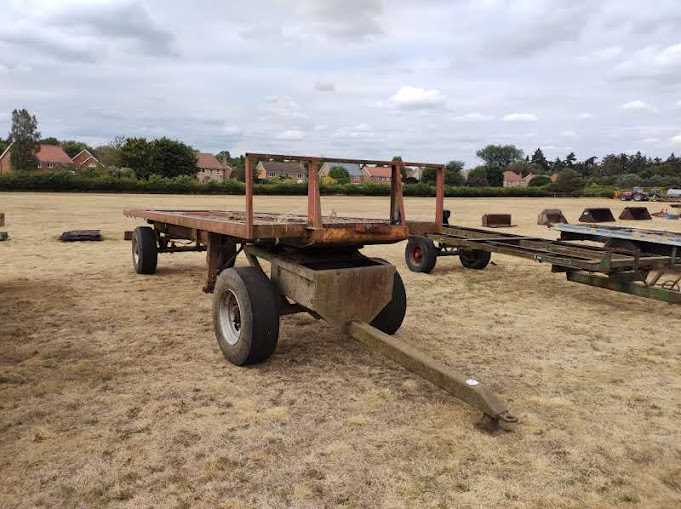 Lot 217 - 40ft Flat Bed Trailer