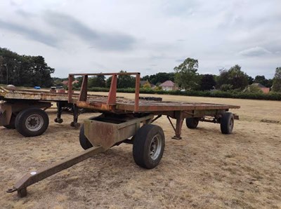 Lot 217 - 40ft Flat Bed Trailer