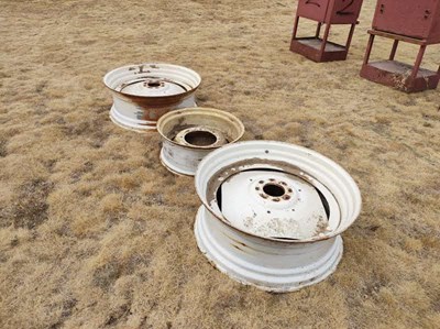 Lot 270 - 3x Wheel Rims for New Holland