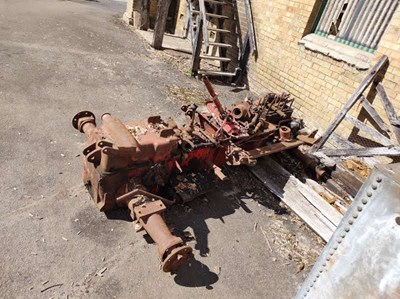 Lot 53 - Old tractor chassis (Located in Culford)