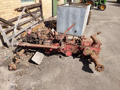Lot 53 - Old tractor chassis (Located in Culford)