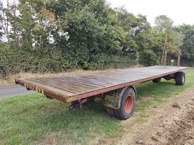Lot 62 - Bale Trailer Artic with Dolly (Approximately...